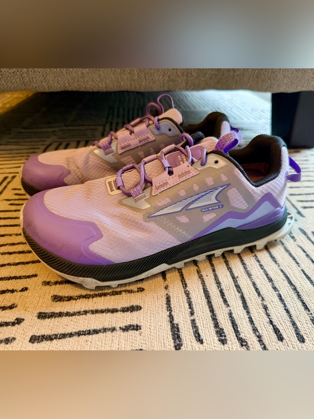 ALTRA WOMEN'S LONE PEAK ALL-WTHR LOW 2 - Lavender and Purple